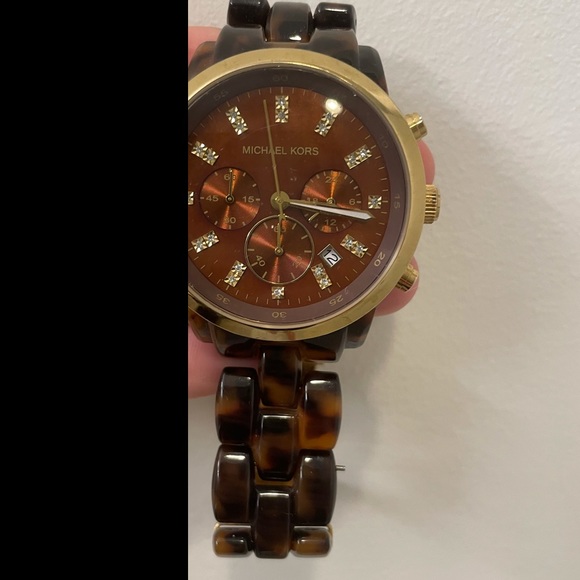 Michael Kors Tortoise Watch